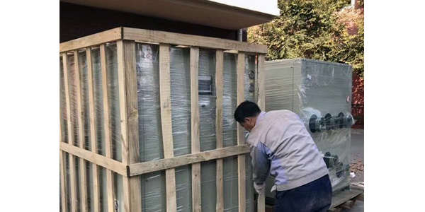 渦旋式水源熱泵機(jī)組廠家完成測試，用戶安裝簡便