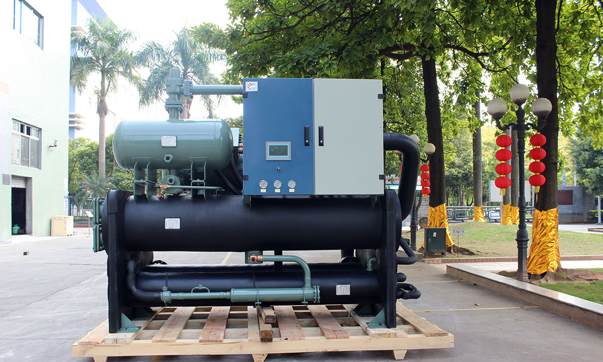 水源高溫熱水機組采用水源制取55℃~95℃熱水